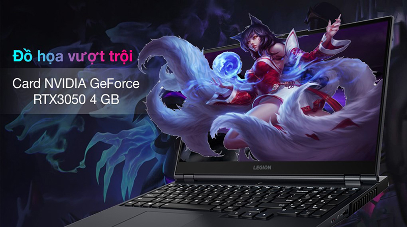 Card NVIDIA GeForce RTX3050 4GB cho đồ họa vượt trội